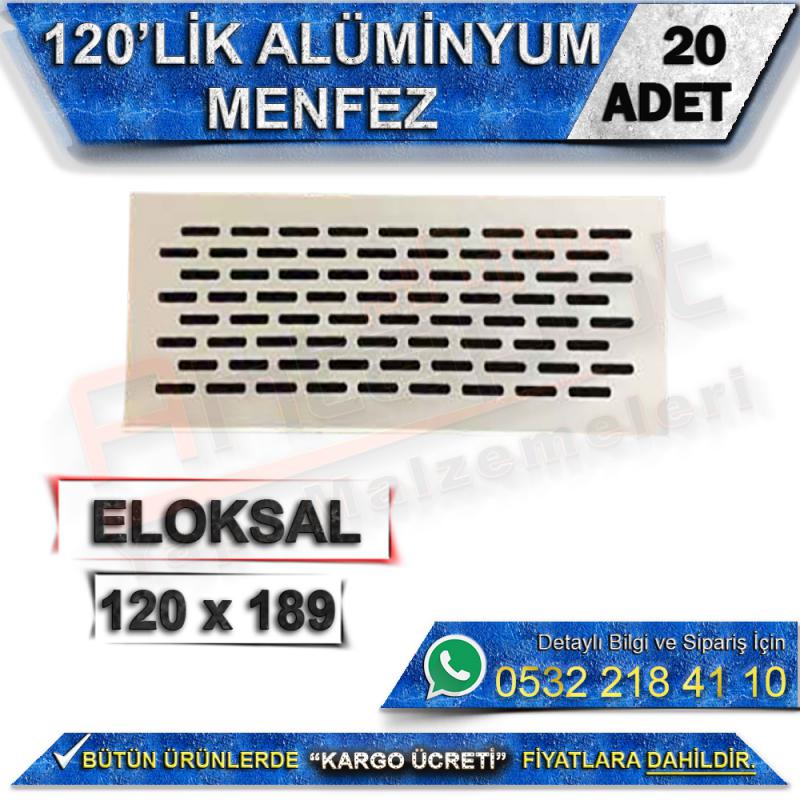120’Lik Aluminyum Menfez 120X189 (20 Adet)