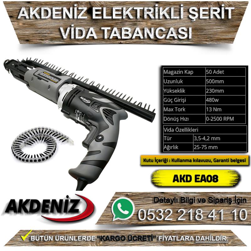 Akdeniz AKD EA08 Elektrikli Şerit Vida Tabancası