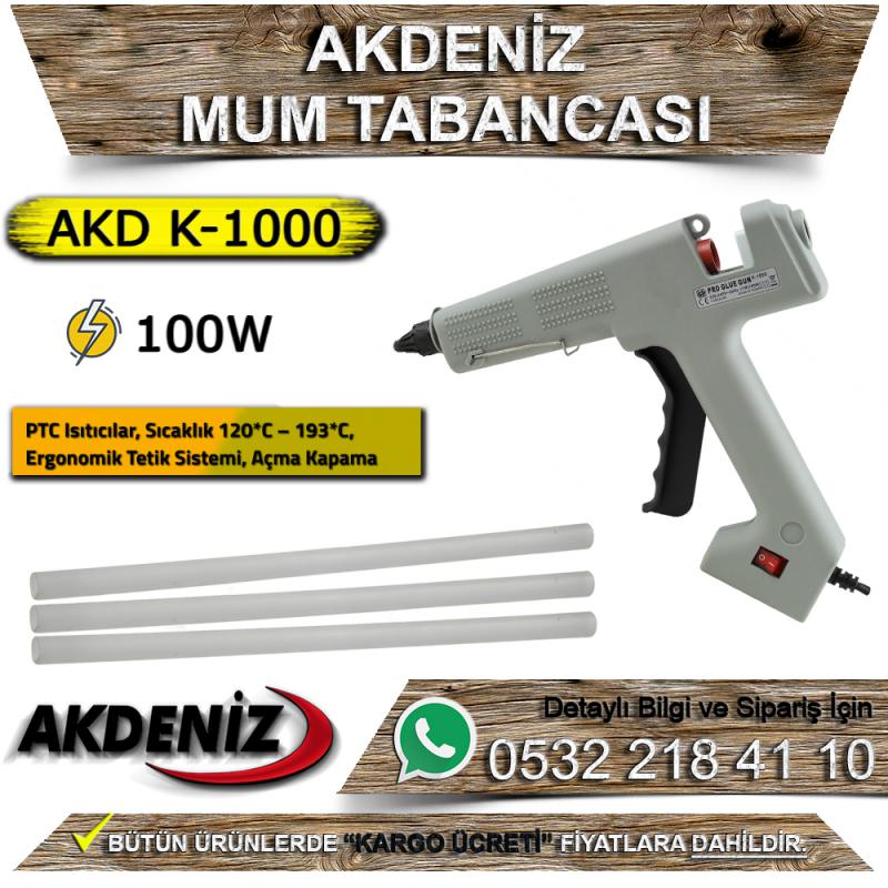 Akdeniz AKD K-1000 Mum Tabancası (100W)