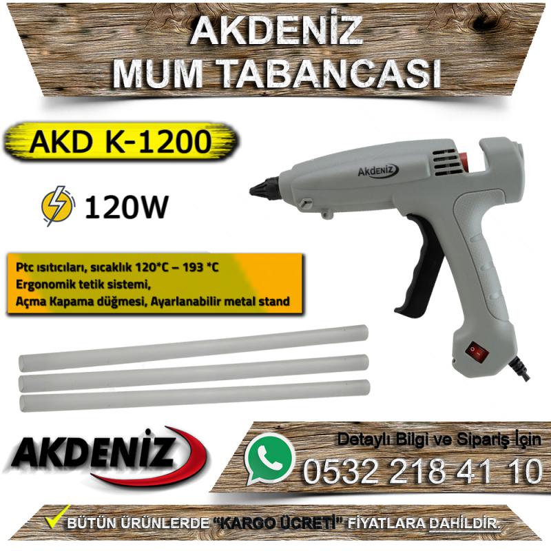 Akdeniz AKD K-1200 Mum Tabancasu (120W)