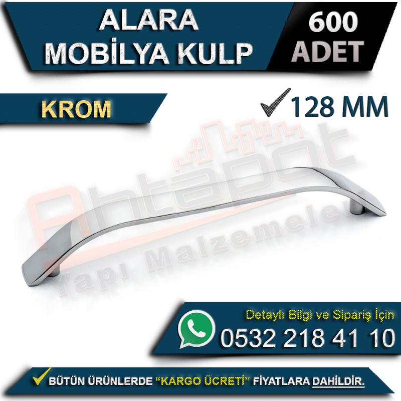 Alara Mobilya Kulp 128 Mm Krom (600 Adet)