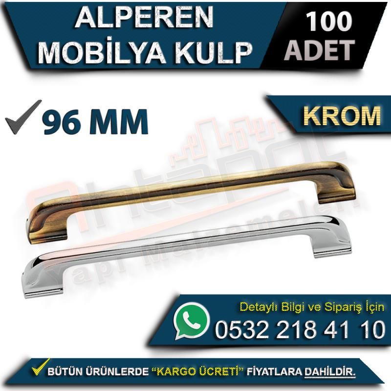 Alperen Mobilya Kulp 96 Mm Krom (100 Adet)
