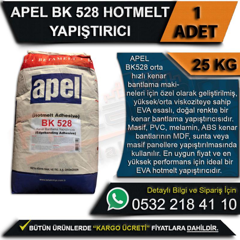 Apel BK 528 Hotmelt Yapıştırıcı Kraft 25 Kg (1 Adet)