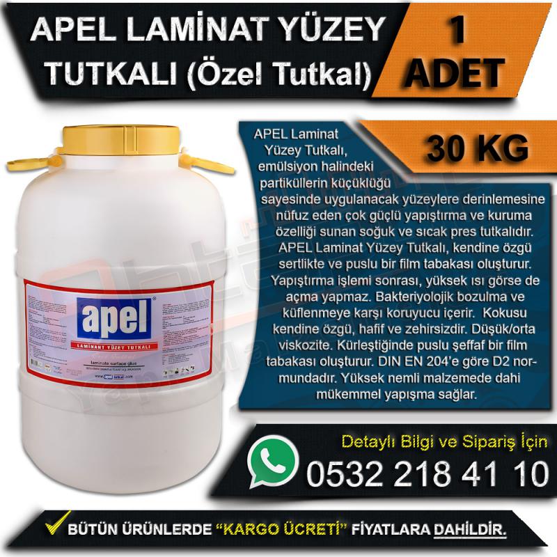 Apel Laminat Yüzey Tutkalı (Özel Tutkal) Bidon 30 Kg (1 Adet)