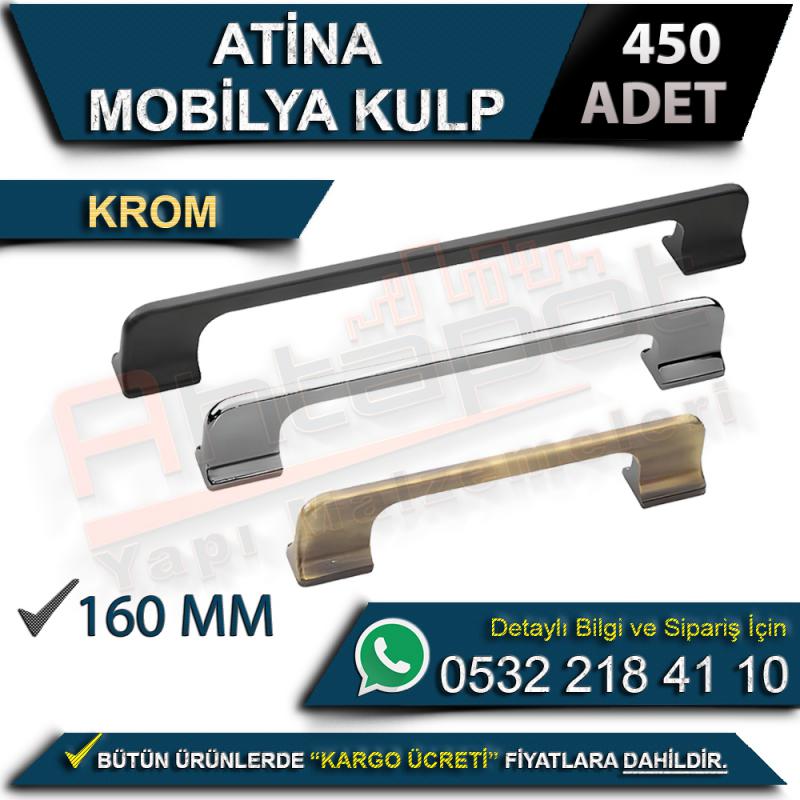 Atina Mobilya Kulp 160 Mm Krom (450 Adet)