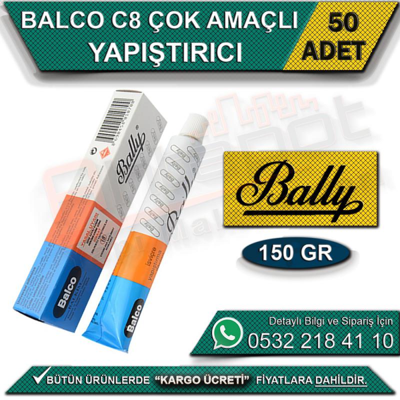 Bally Balco C8 Çok Amaçlı Yapıştırıcı 150 Gr Tüp (50 Adet)