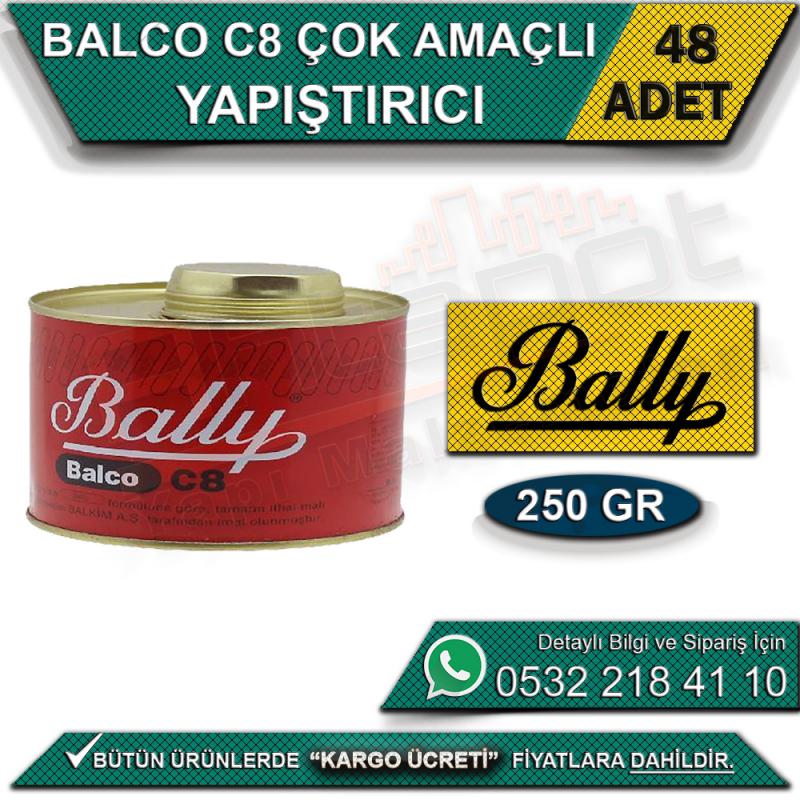 Bally Balco C8 Çok Amaçlı Yapıştırıcı 250 Gr (48 Adet)