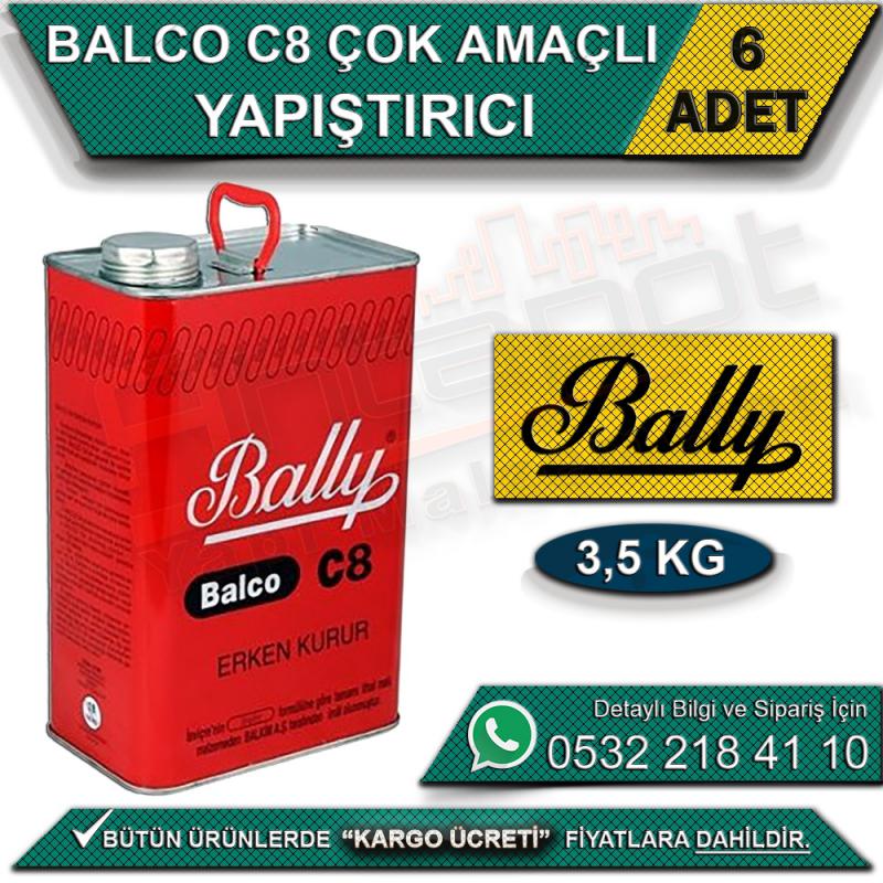 Bally Balco C8 Çok Amaçlı Yapıştırıcı 3,5 Kg (6 Adet)