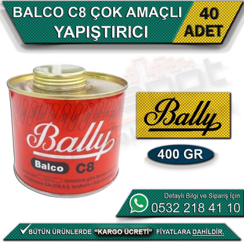 Bally Balco C8 Çok Amaçlı Yapıştırıcı 400 Gr (40 Adet)