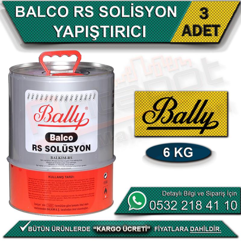 Bally Balco Rs Solisyon Yapıştırıcı 6 Kg (3 Adet)
