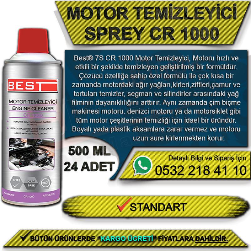 Best Motor Temizleyici Sprey Cr-1000 (24 Adet)