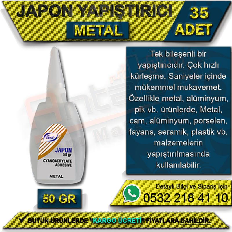 Bybest Japon Yapıştırıcı (50 Gr) Metal (35 Adet)