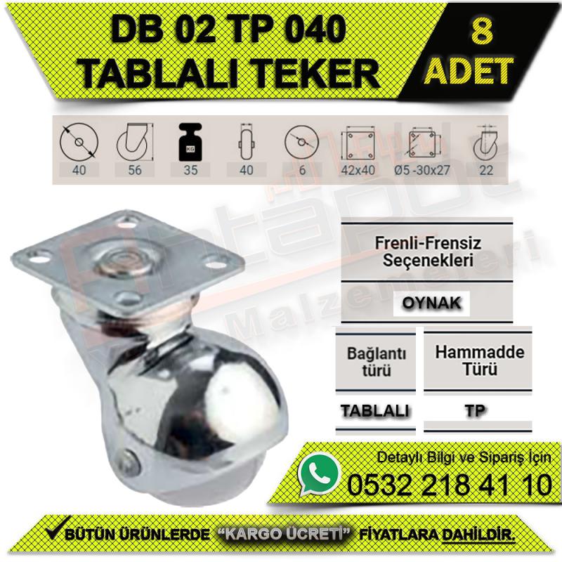 DB 02 TP 040 TABLALI TEKER (8 ADET)