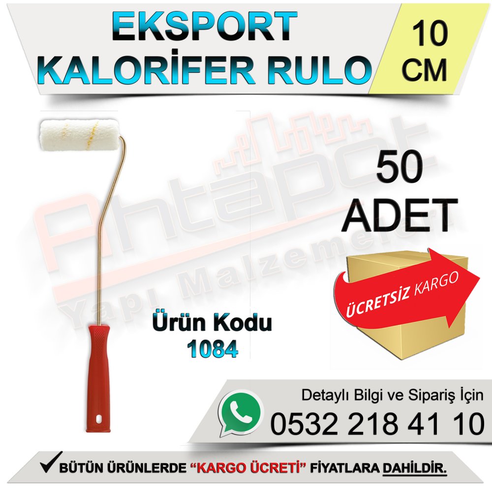 Dekor 1084 Eksport Kalorifer Rulo 10 Cm (50 Adet)