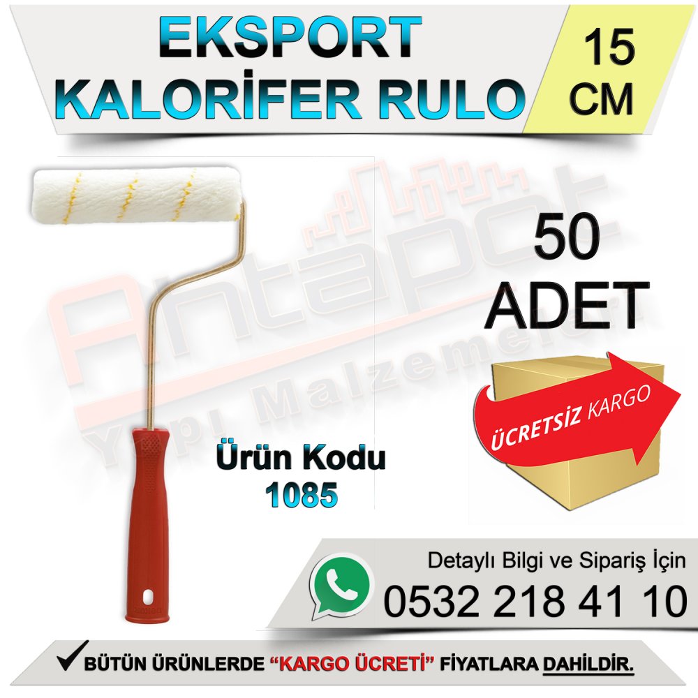 Dekor 1085 Kalorifer Rulo 15 Cm (50 Adet)