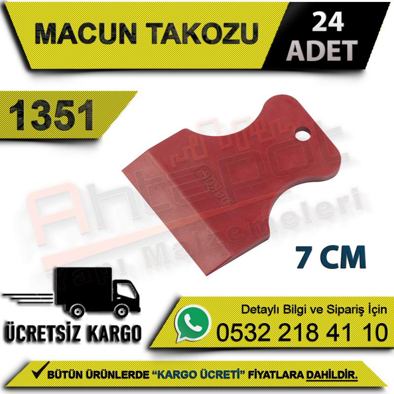 Dekor 1351 Macun Takozu 7 Cm (24 Adet)