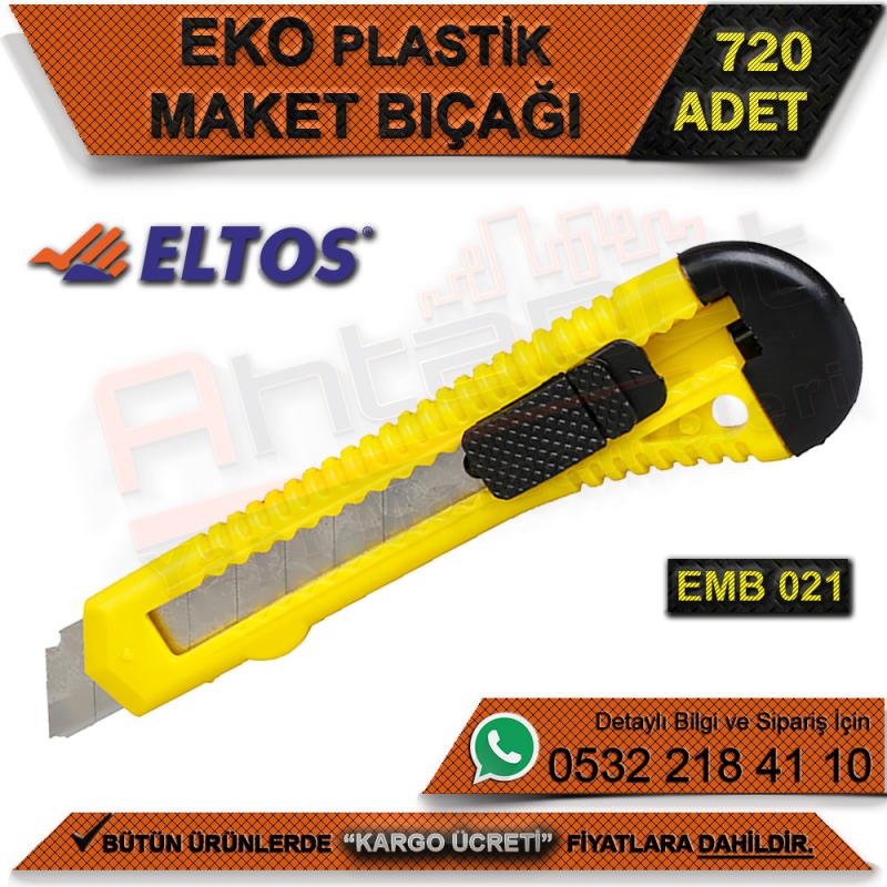 Edoni Emb021 Plastik Maket Bıçağı - Eko (768 Adet)