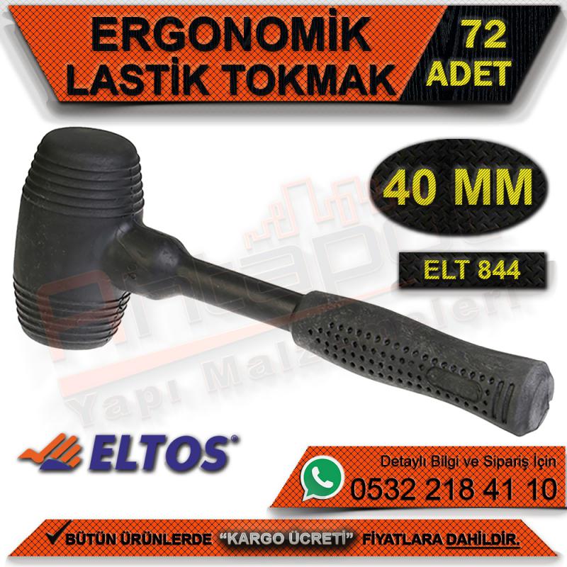 Eltos Elt844 Ergonomik Lastik Tokmak 40 Mm (72 Adet)