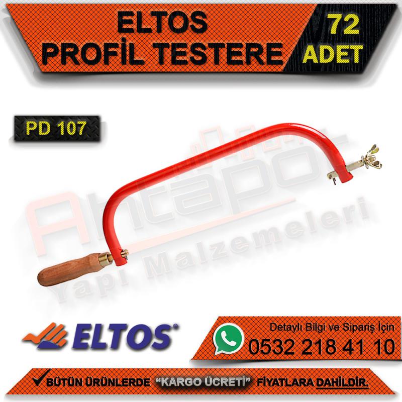 Eltos Pd107 Profil Testere (72 Adet)