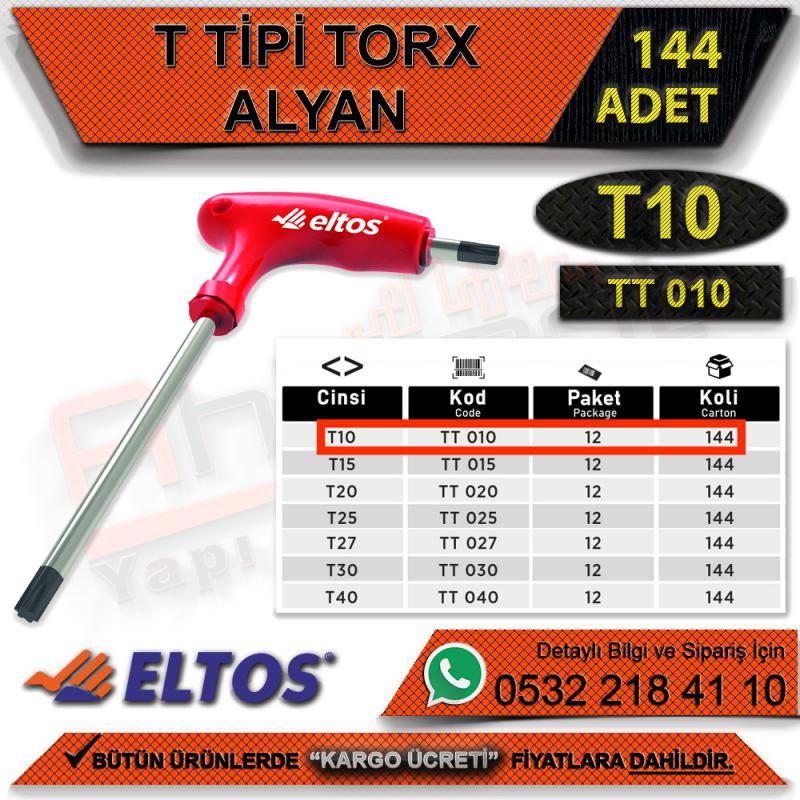 Eltos T Alyan Torx T10 (144 Adet)
