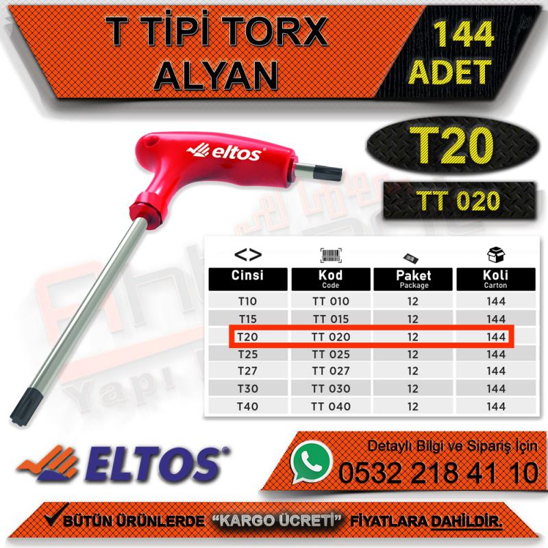 Eltos T Alyan Torx T20 (144 Adet)
