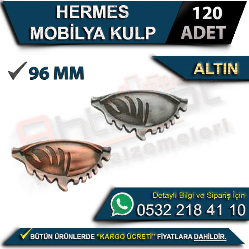 Hermes Mobilya Kulp 96 Mm Altın (120 Adet)