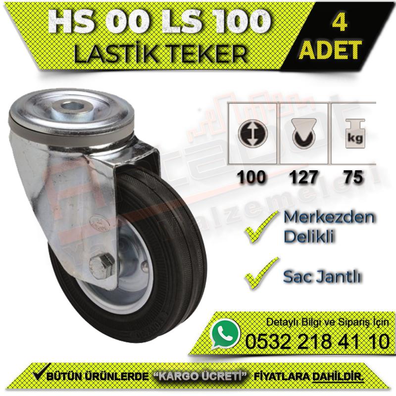 HS 00 LS 100 Sac Jantlı Lastik Teker (4 ADET)