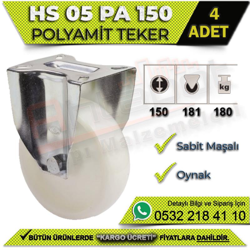 HS 05 PA 150 Sabit Maşalı Teker (4 ADET)