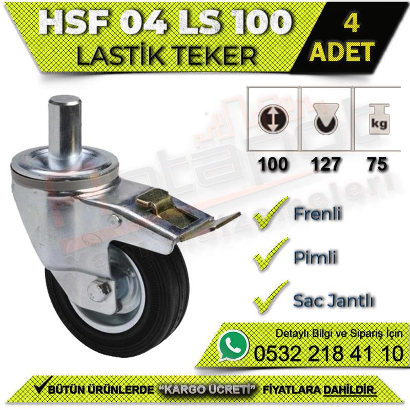 HSF 04 LS 100 Pimli Sac Jantlı Lastik Teker (4 ADET)