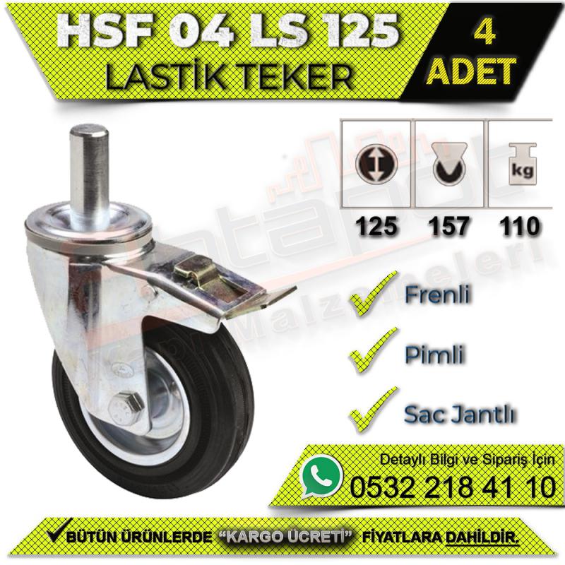 HSF 04 LS 125 Pimli Sac Jantlı Lastik Teker (4 ADET)
