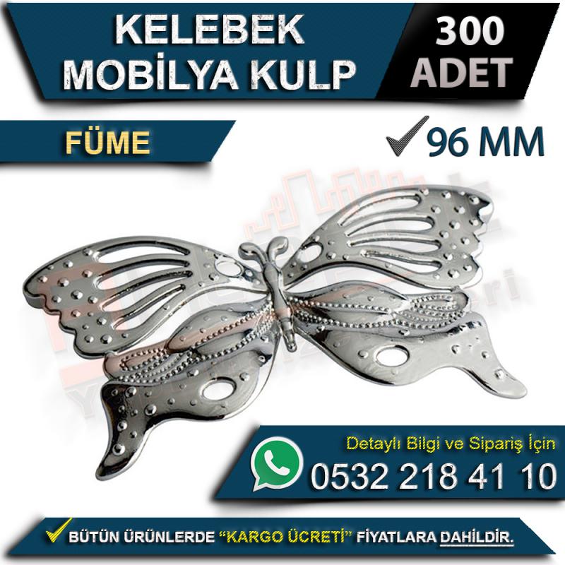 Kelebek Mobilya Kulp 96 Mm Füme (300 Adet)