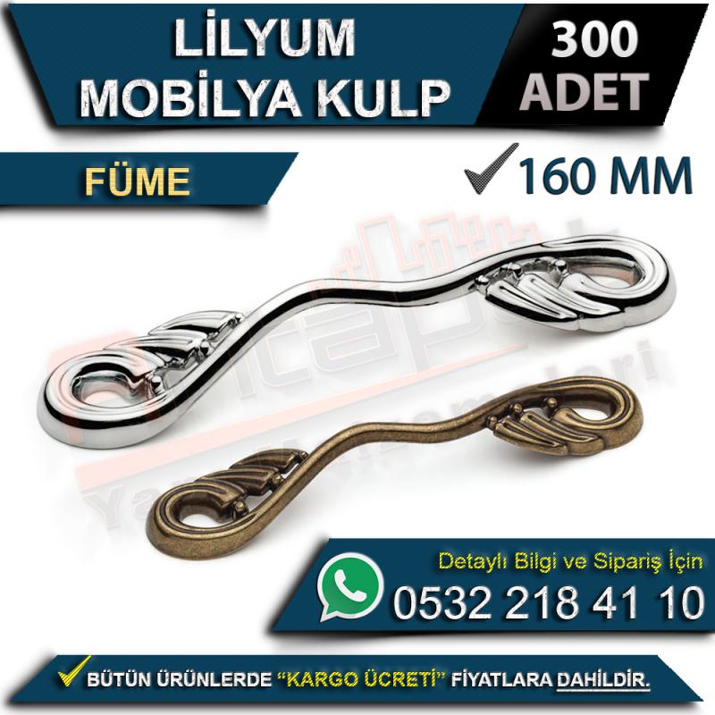 Lilyum Mobilya Kulp 160 Mm Füme (300 Adet)