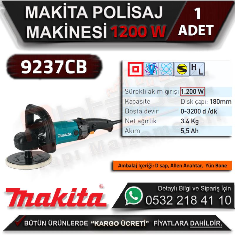 Makita 9237CB Polisaj Makinası 1200 W