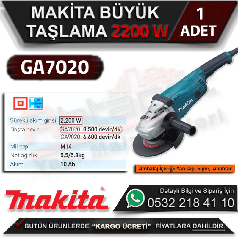 Makita GA7020 Büyük Taşlama 2200 W
