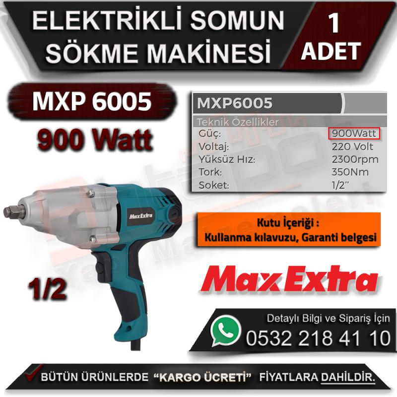 Max Extra MXP6005 900W 1/2 inç Elektrikli Somun Sökme