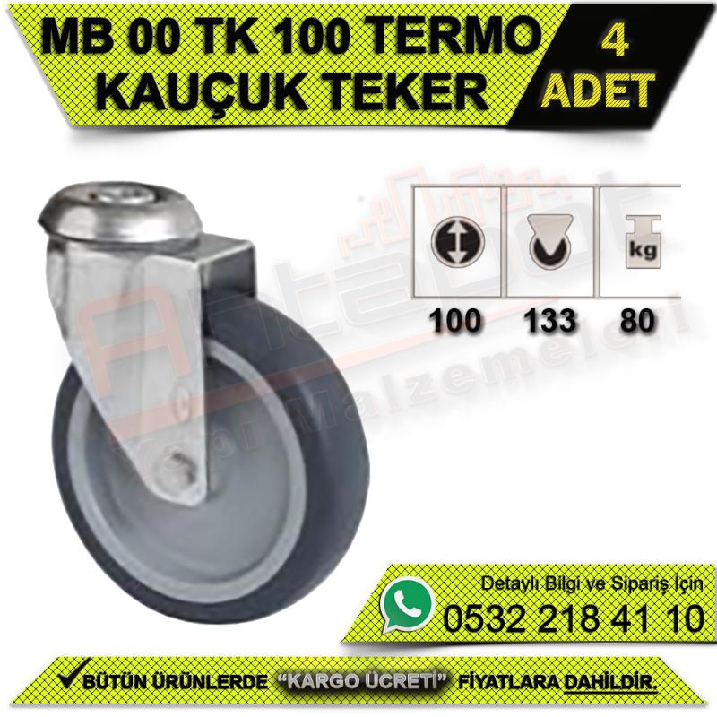 MB 00 TK 100 Termo Kauçuk Teker (4 ADET)