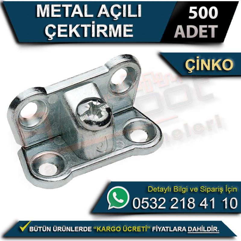 Metal Açılı Çektirme Çinko (500 Adet)