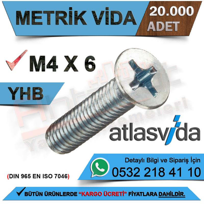 Atlas Metrik Vida Yhb M4.0X6.0 (20.000 Adet)