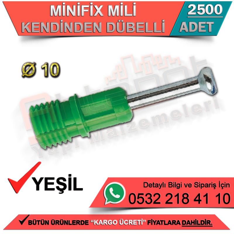 Kendinden Dübelli Minifix Mili Ø10 Nikel (2500 Adet)