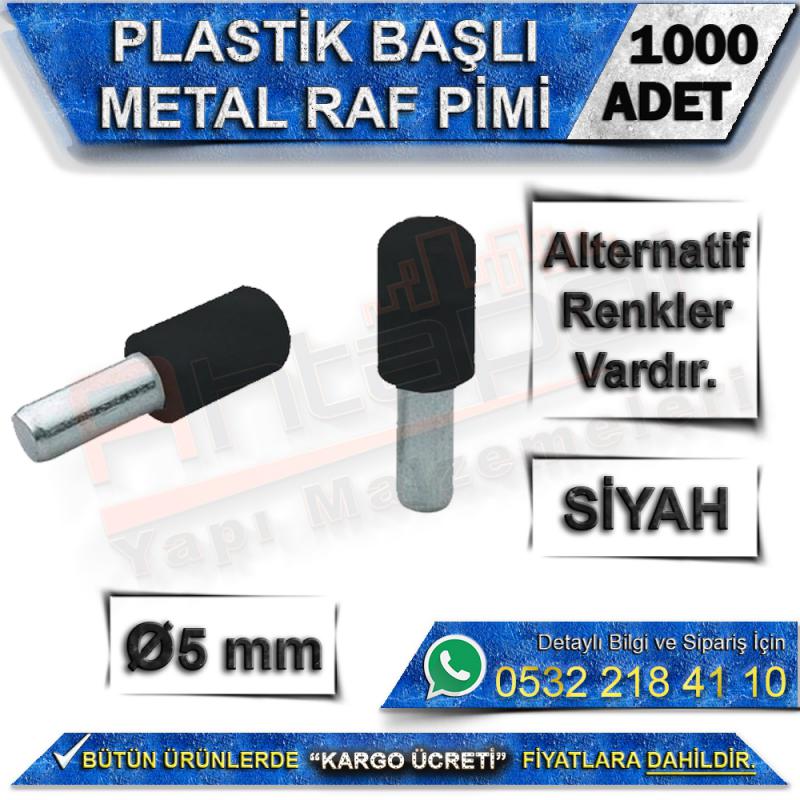 Plastik Başlı Metal Raf Pimi (1000 Adet)