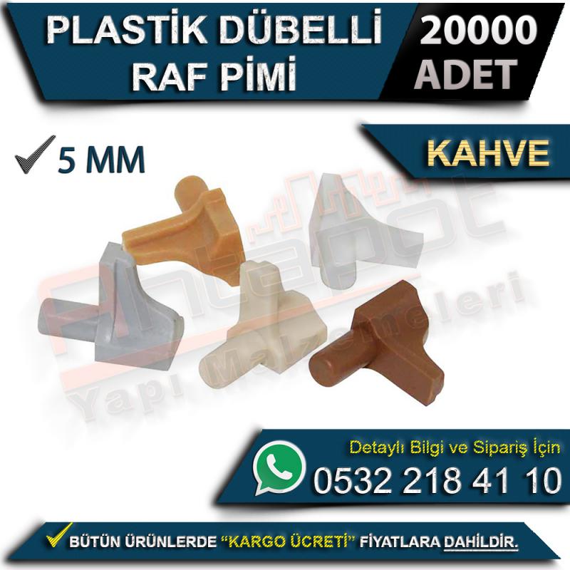 Plastik Dübelli Raf Pimi 5 Mm Kahve (20000 Adet)