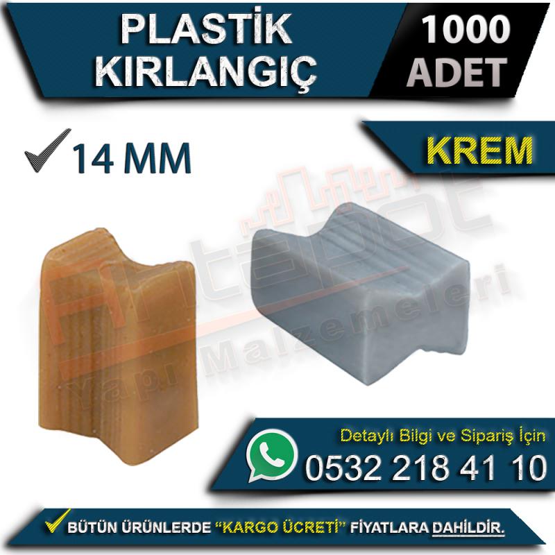 Plastik Kırlangıç Krem (1000 Adet)