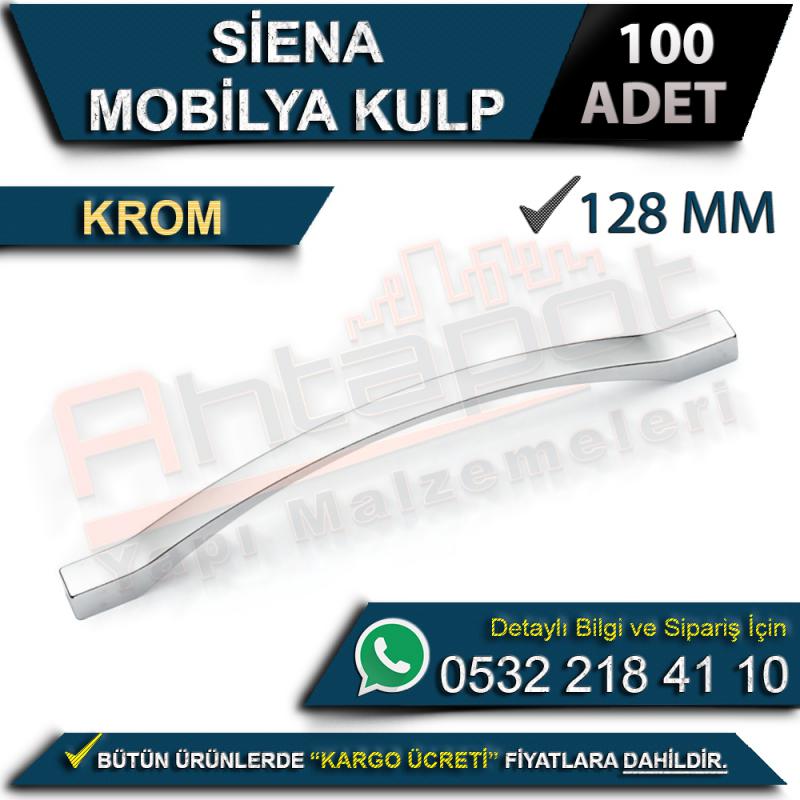 Siena Mobilya Kulp 128 Mm Krom (100 Adet)