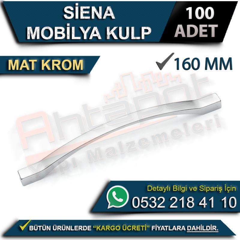 Siena Mobilya Kulp 160 Mm Mat Krom (100 Adet)