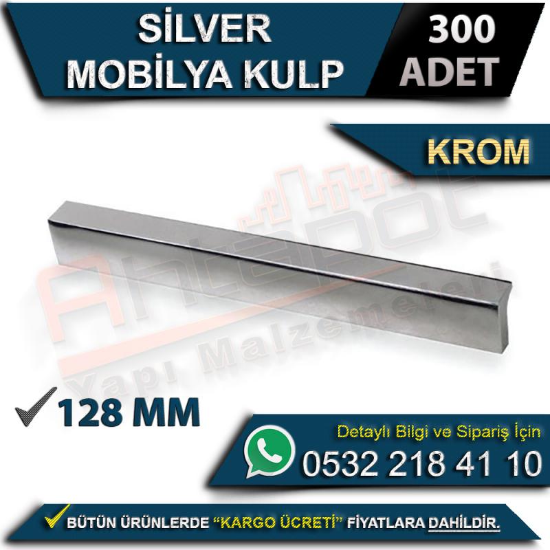 Silver Mobilya Kulp Krom 128 Mm (300 Adet)