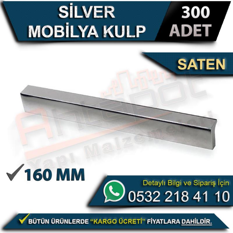 Silver Mobilya Kulp Saten 160 Mm (300 Adet)