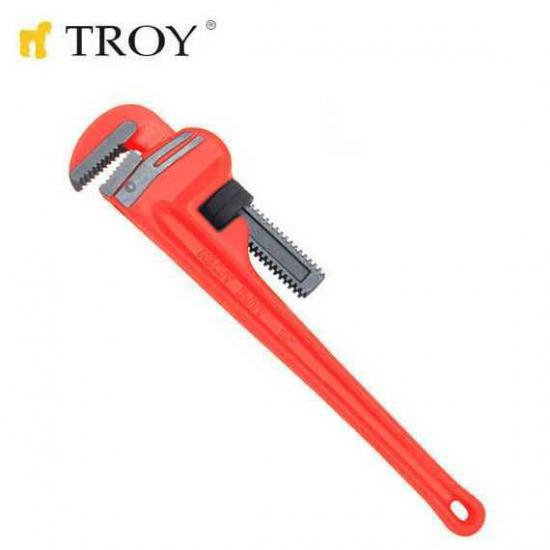 Troy 21235 Boru Anahtarı (350 Mm / Ø50 Mm) Kırmızı