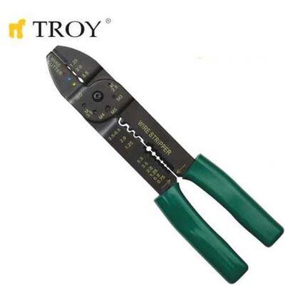 Troy 24006 Kablo Sıyırma-Pabuç Sıkma (225 Mm)
