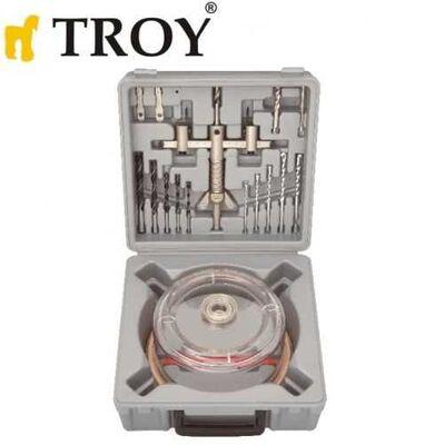 Troy 27491 Vantuzlu Daire Testere Seti (Ø 30-120 Mm)