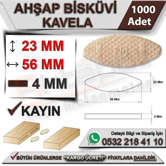 Ahşap Bisküvi Kavela (1.000 Adet)